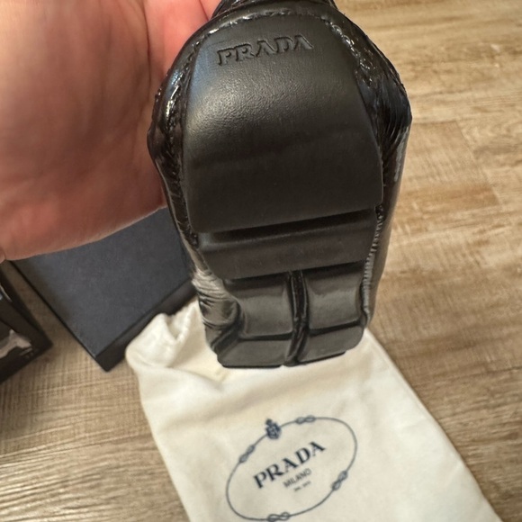 Prada Black Loafers - Picture 4 of 4